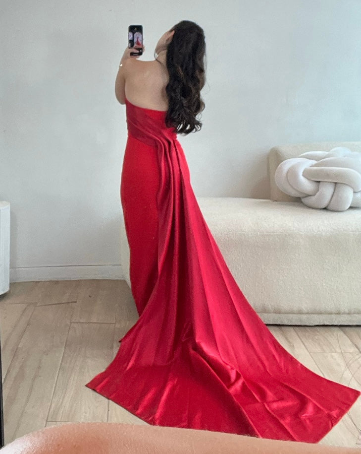 VESTIDO LARGO STRAPPLE