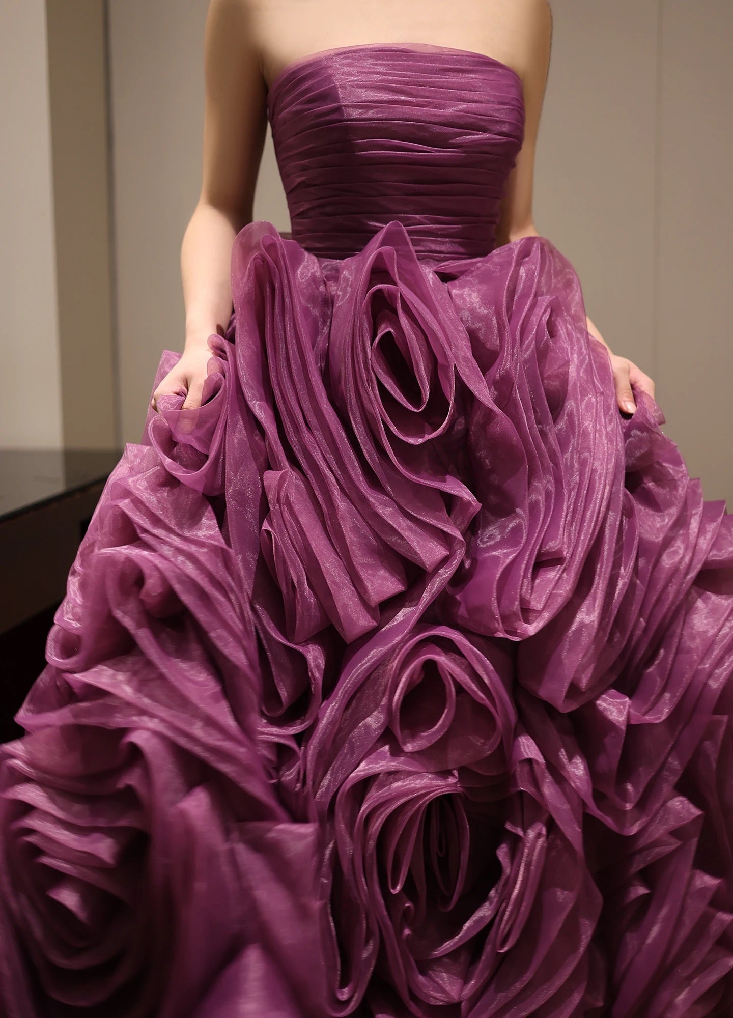VESTIDO MORADO