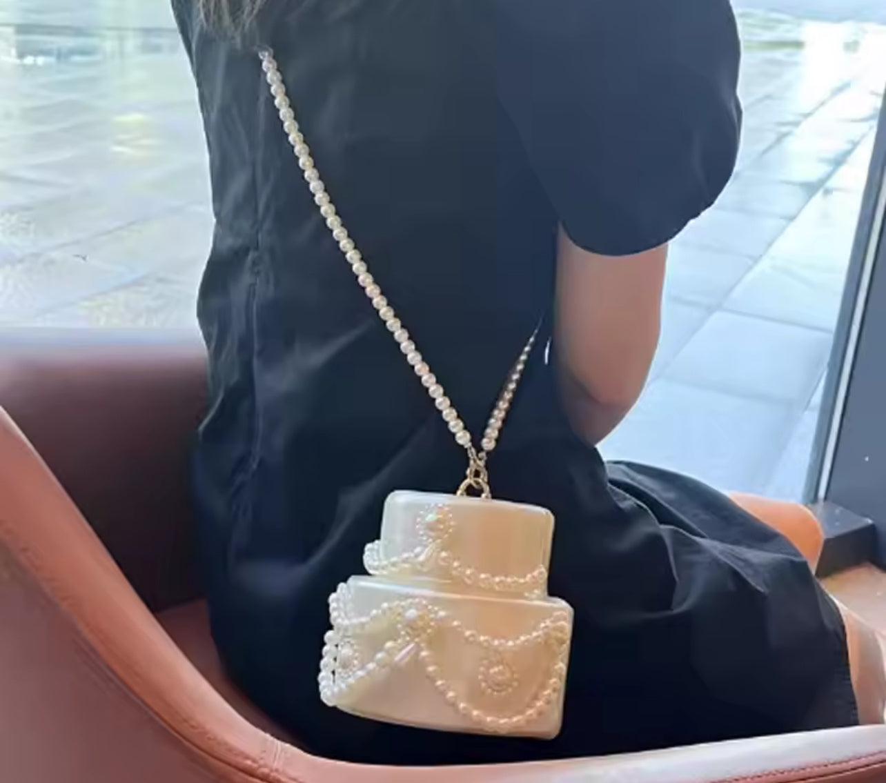 BOLSA EN FORMA DE PASTEL