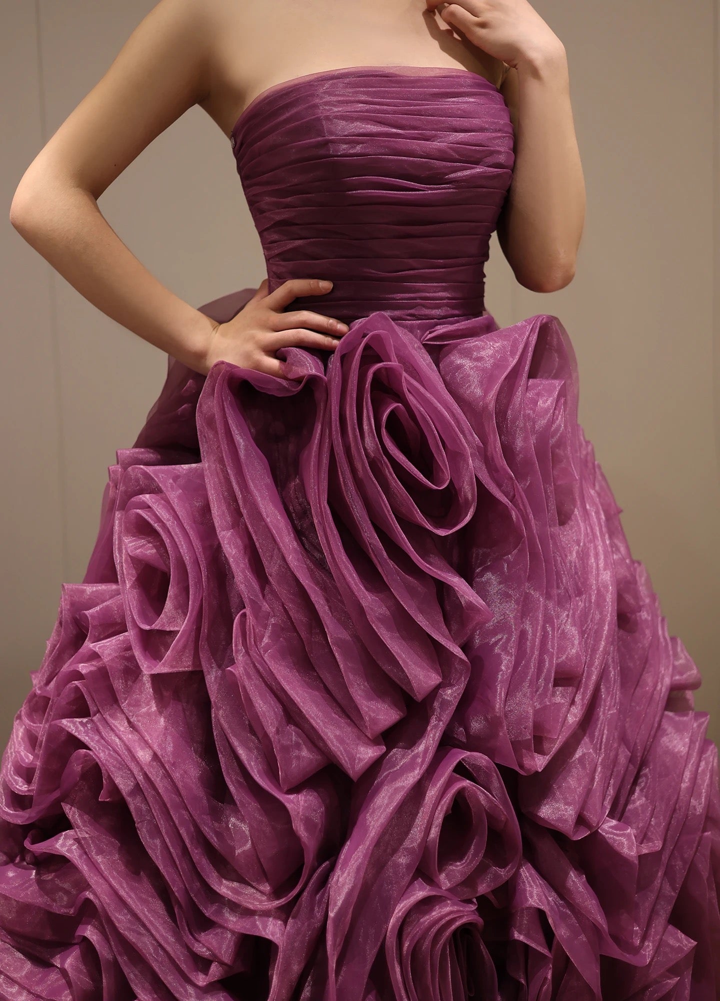 VESTIDO MORADO