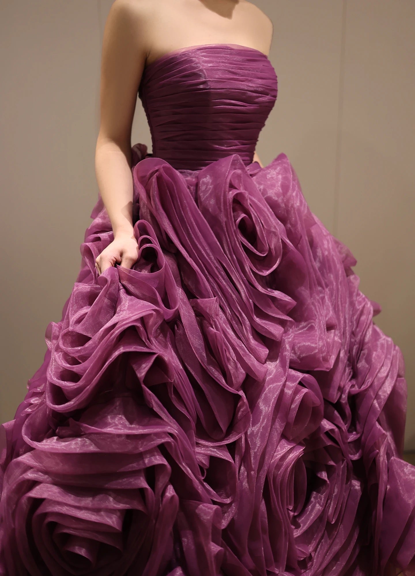 VESTIDO MORADO