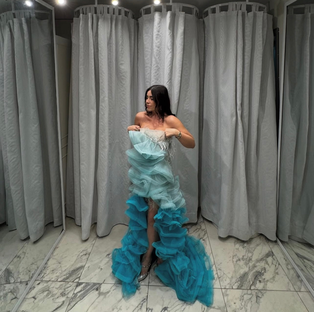 VESTIDO AZUL