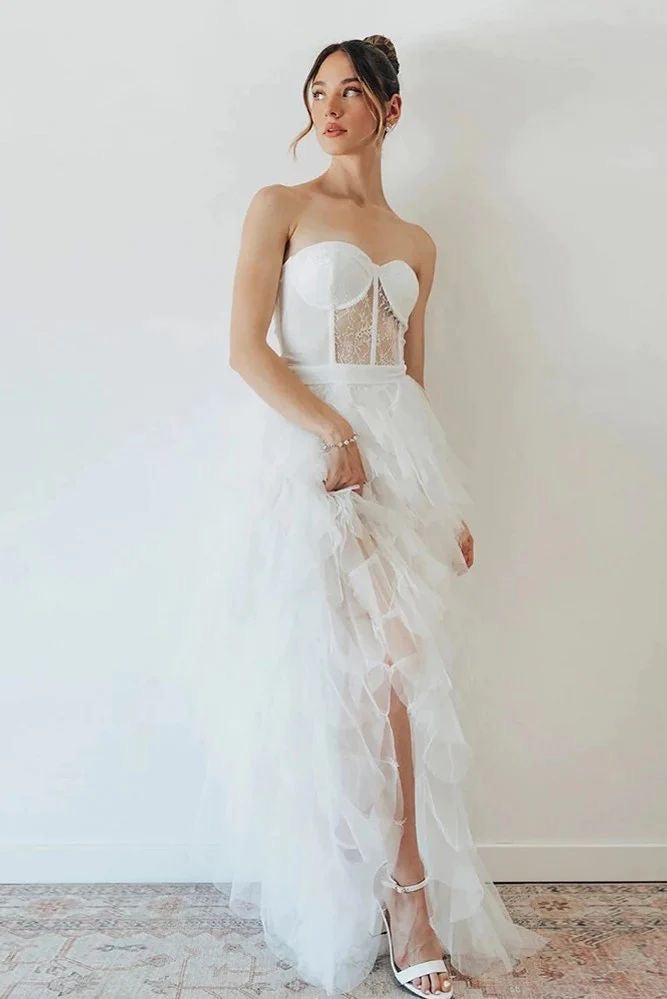 VESTIDO LARGO BLANCO