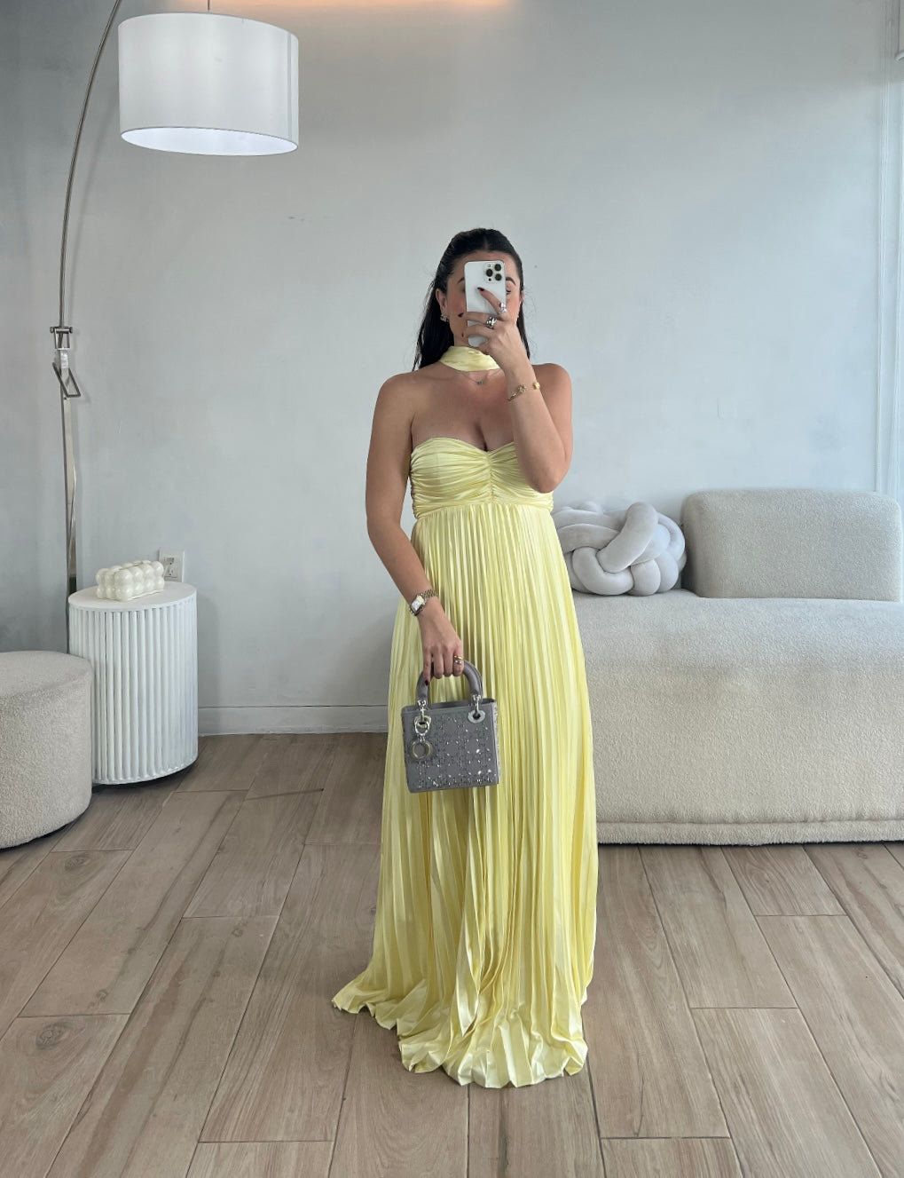 VESTIDO AMARILLO MANTEQUILLA