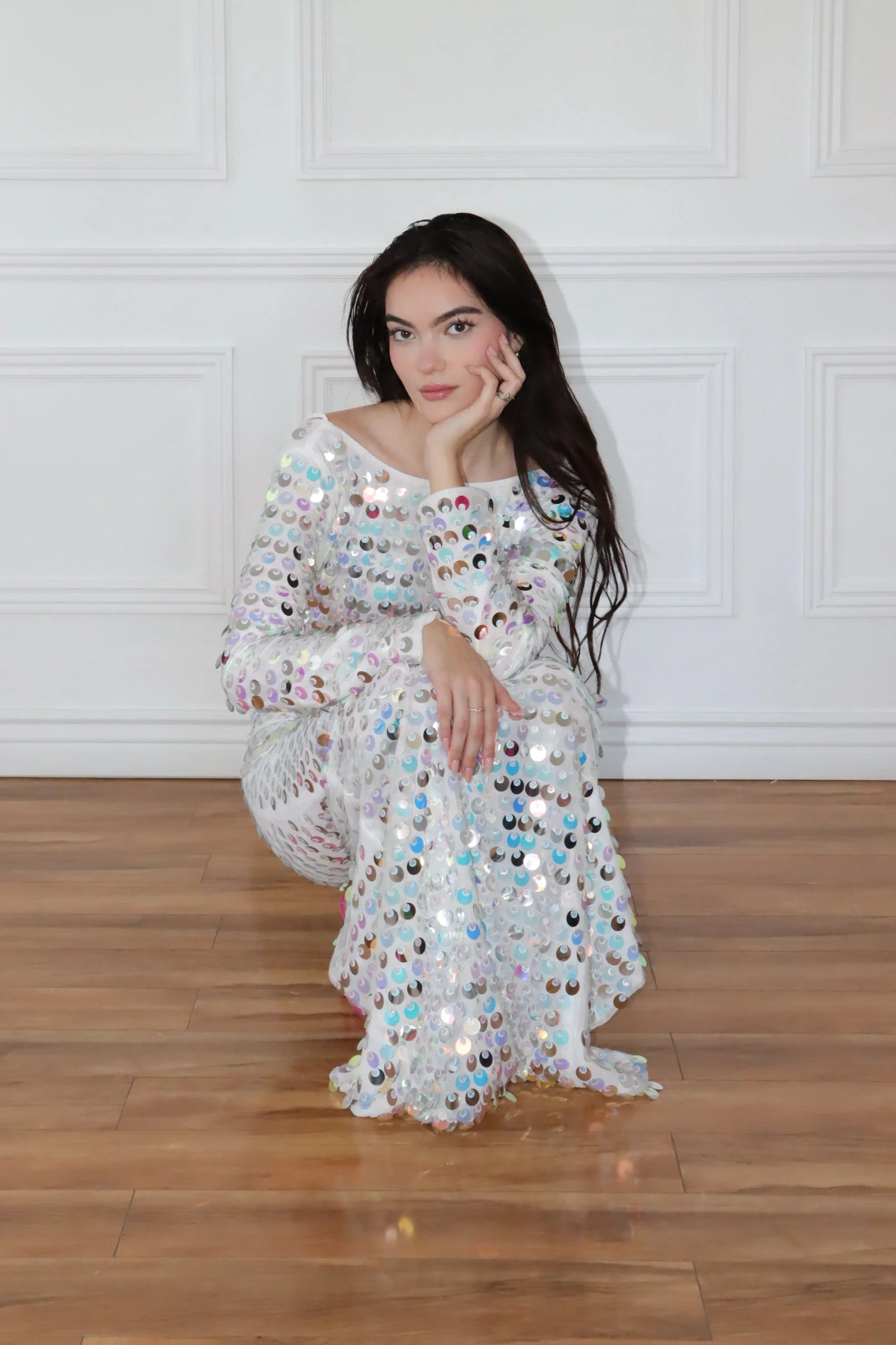 VESTIDO BLANCO SIN ESPALDA