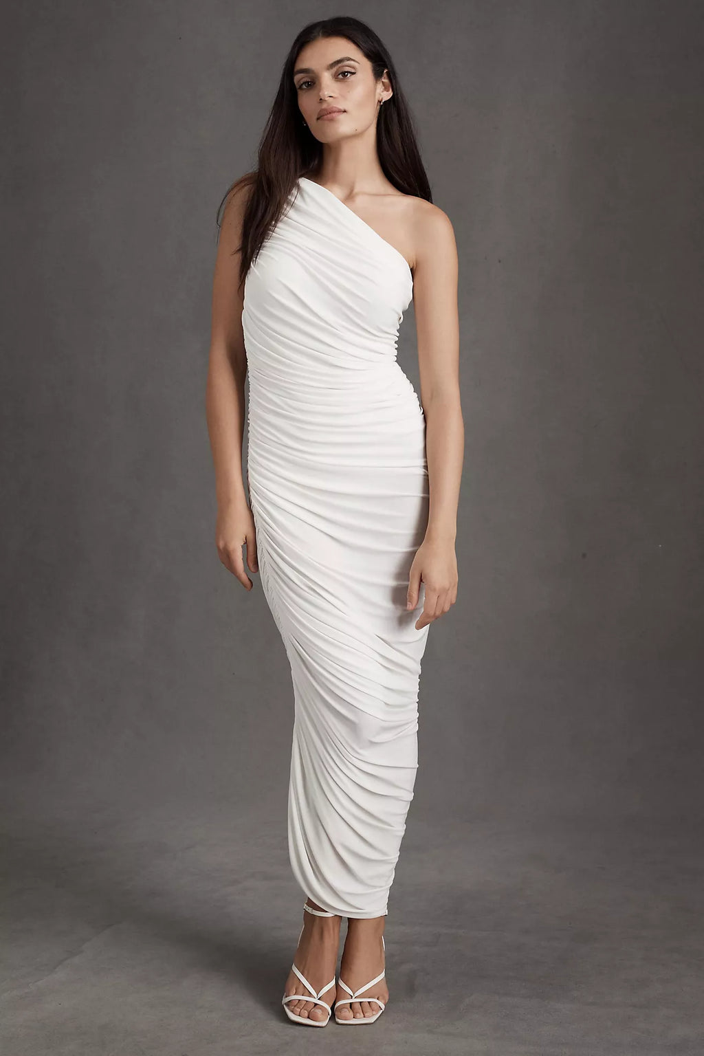 VESTIDO BLANCO ONE SHOULDER