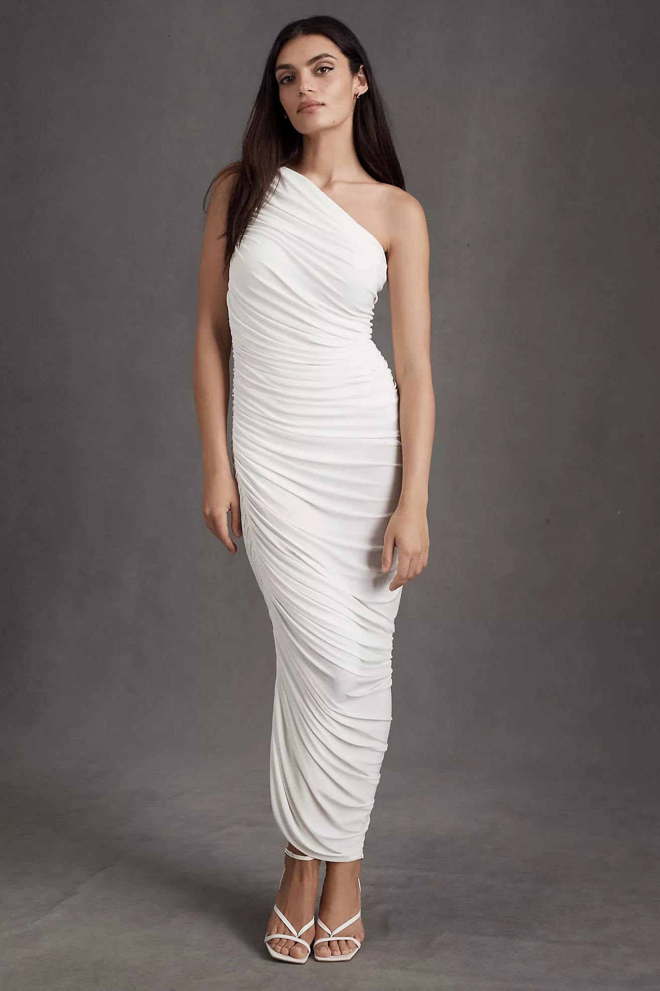 VESTIDO BLANCO ONE SHOULDER