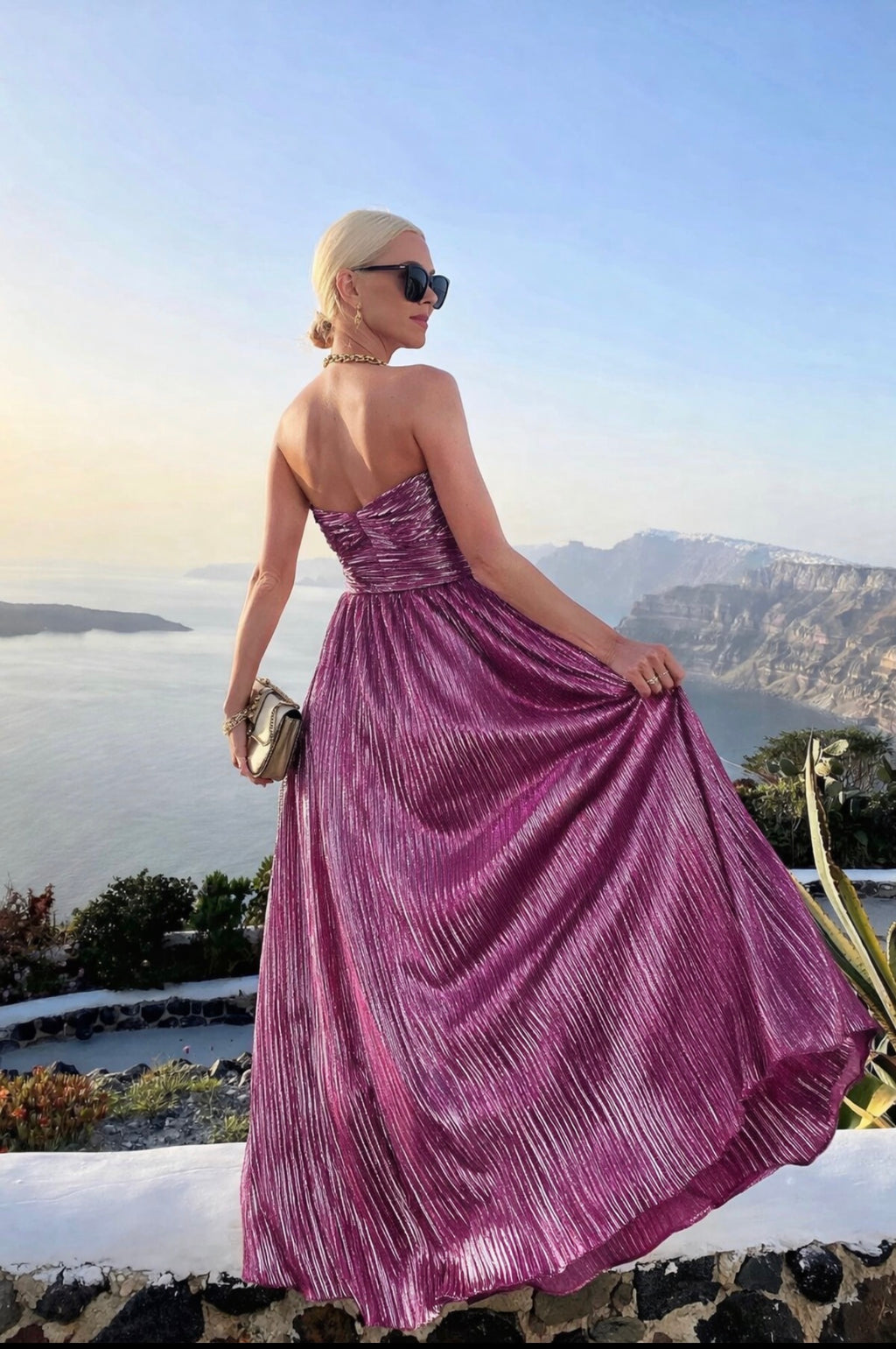 STRAOLE MORADO METÁLICO