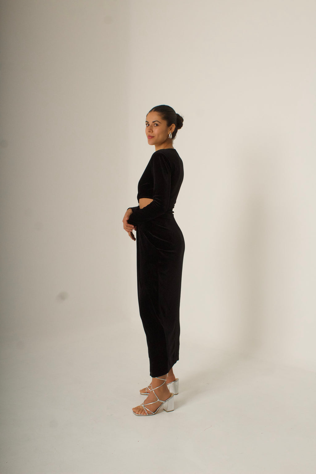 VESTIDO NEGRO COTOUT