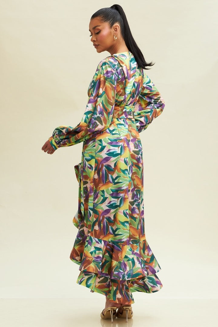 VESTIDO LARGO FLOWER