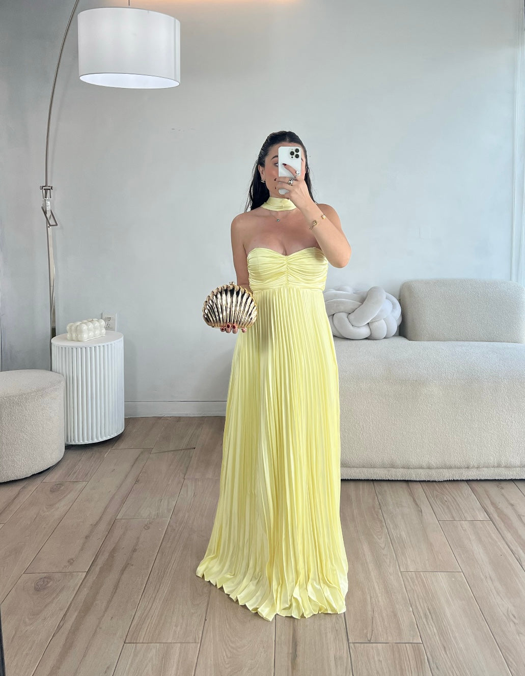VESTIDO AMARILLO MANTEQUILLA