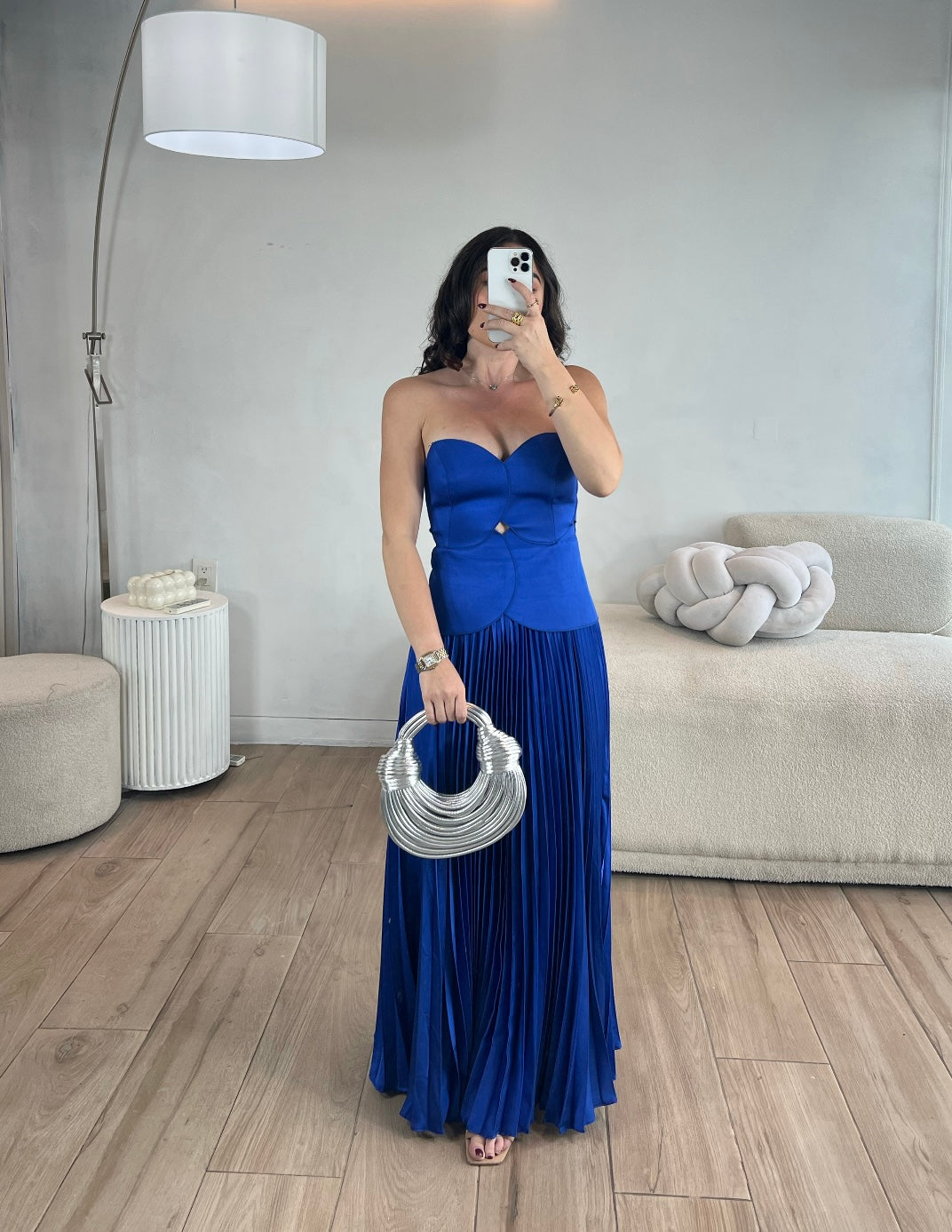 VESTIDO AZUL REY STRAPPLE