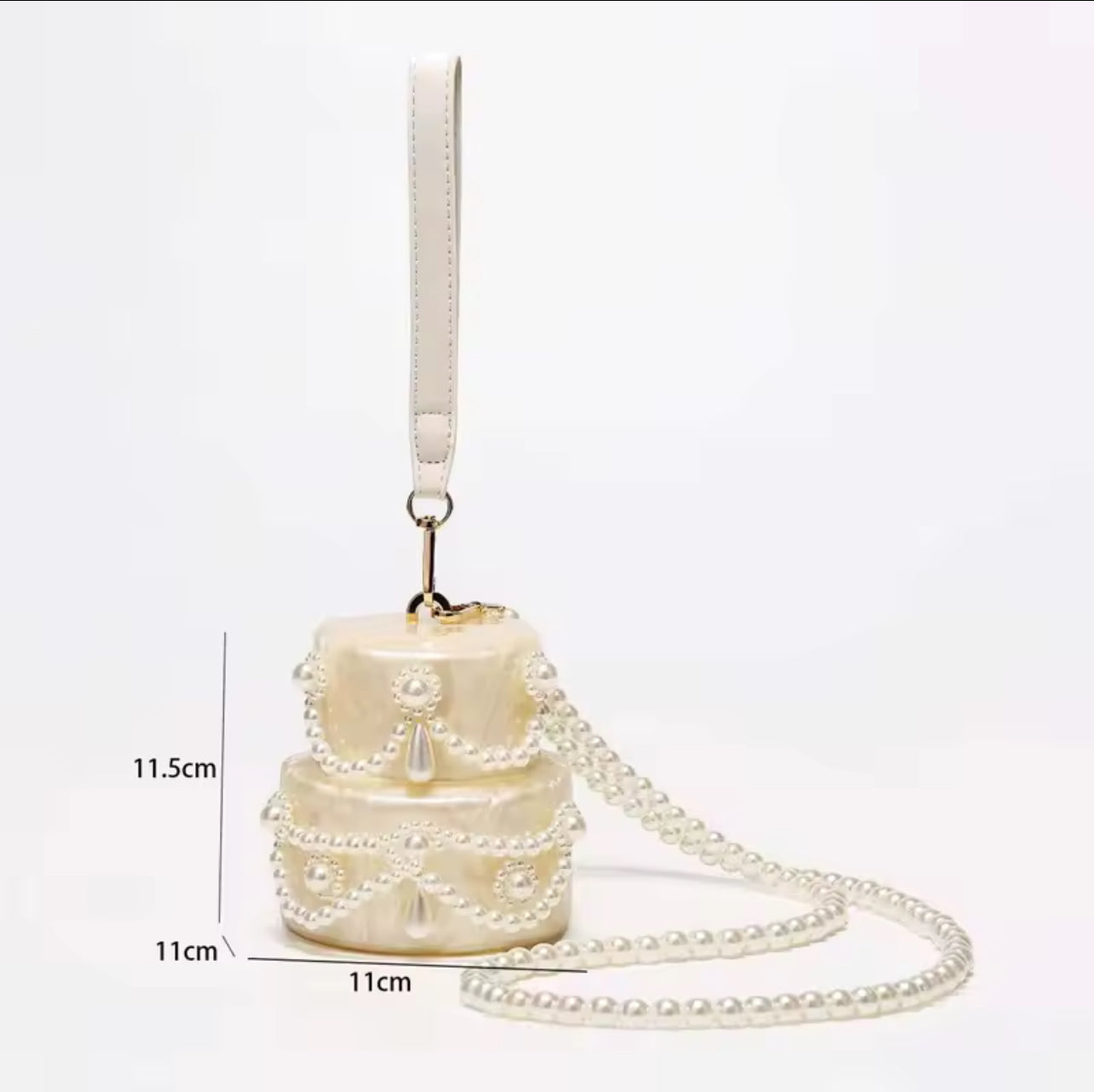 BOLSA EN FORMA DE PASTEL
