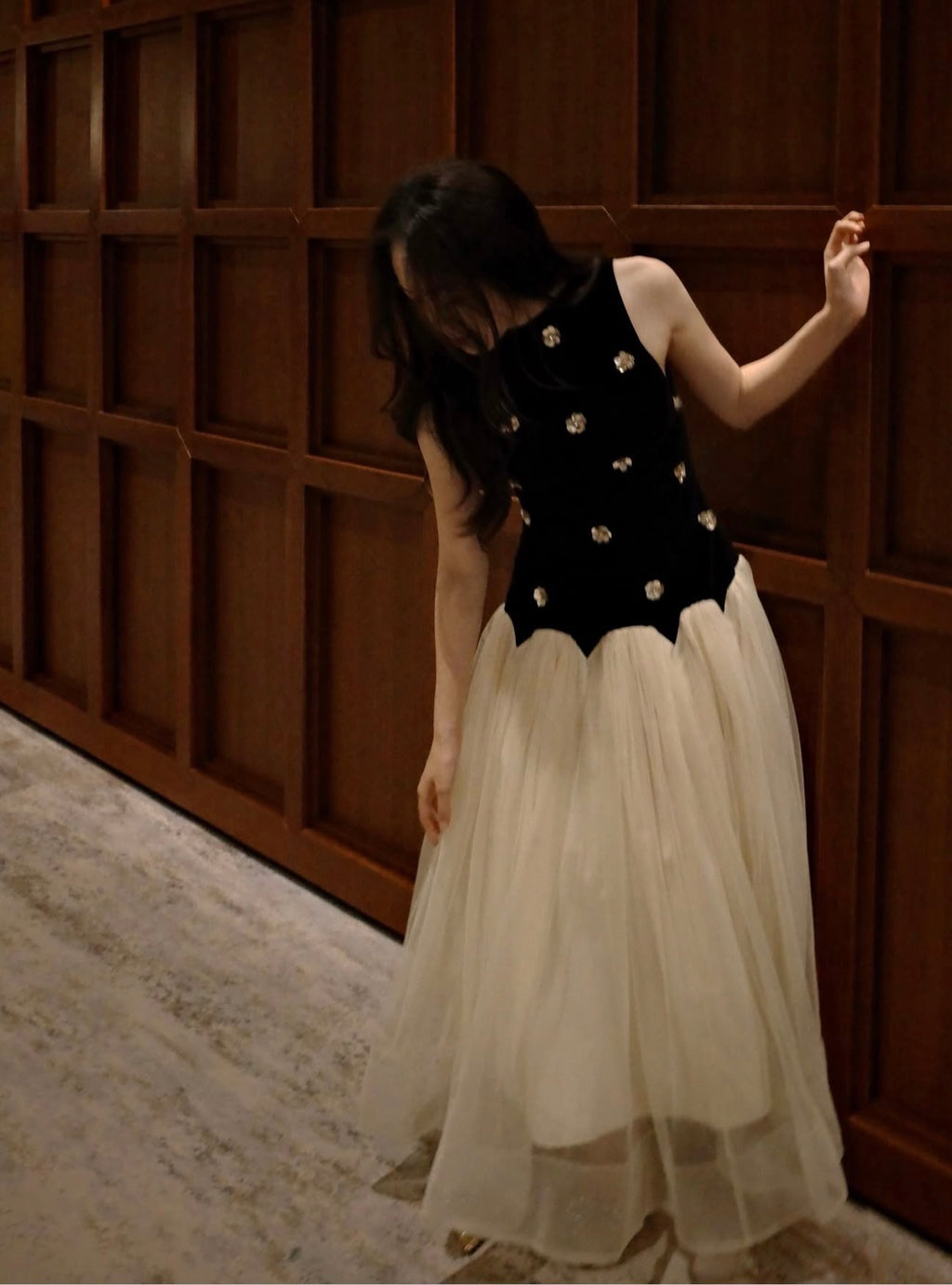 VESTIDO BLACK AND WHITE