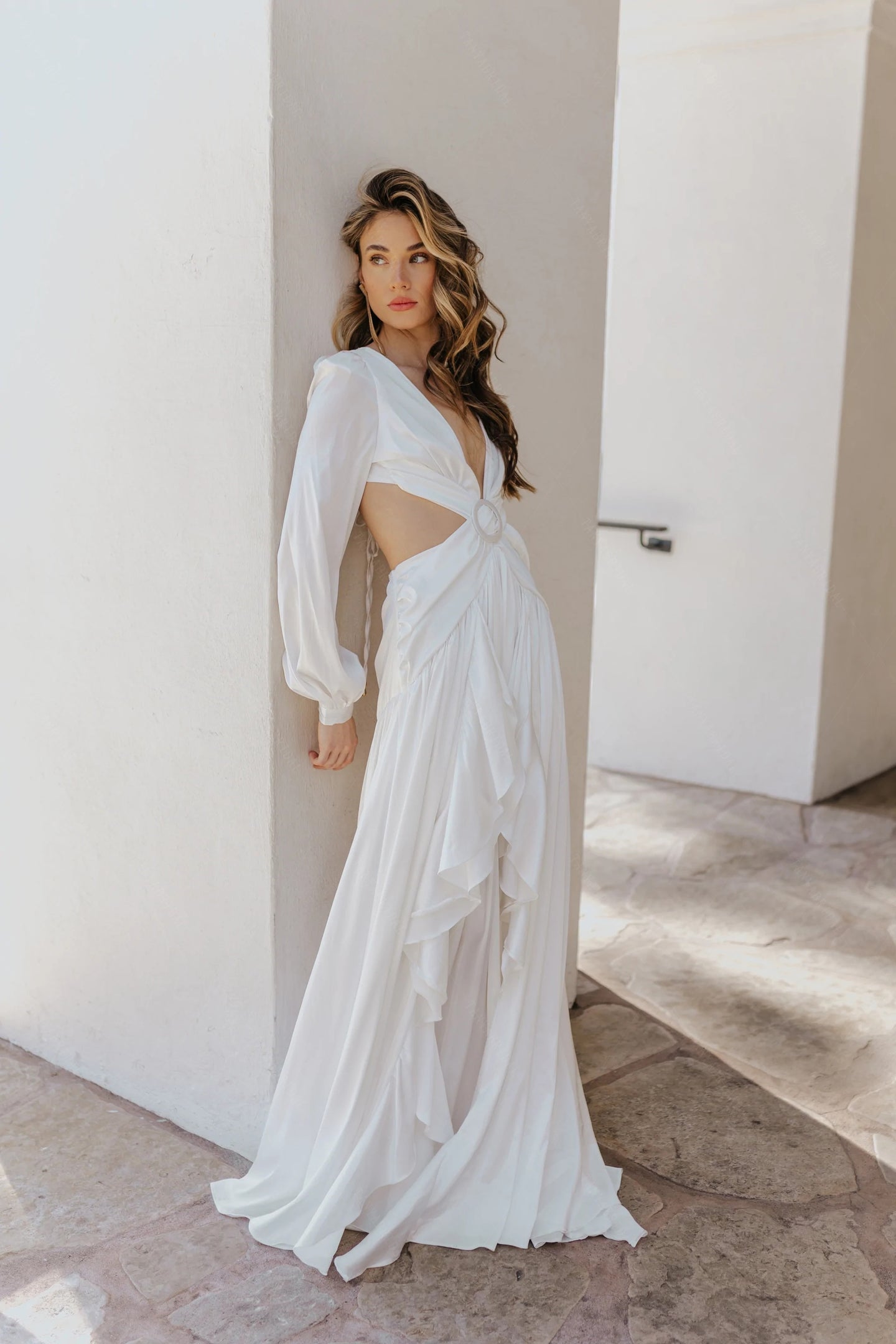 VESTIDO BLANCO CUTOUT