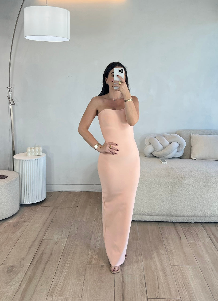 VESTIDO LARGO STRAPPLE BANDAGE