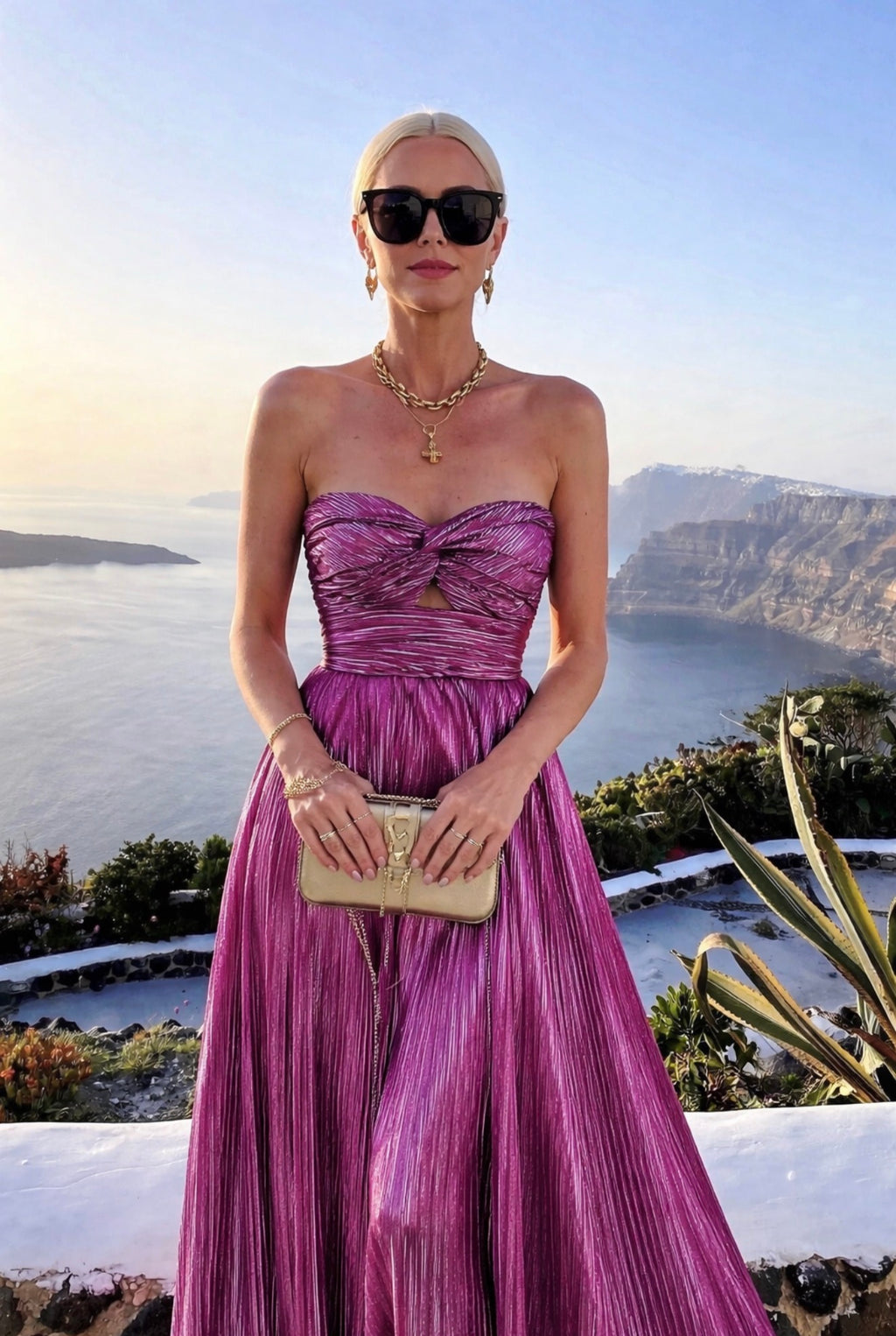 STRAOLE MORADO METÁLICO