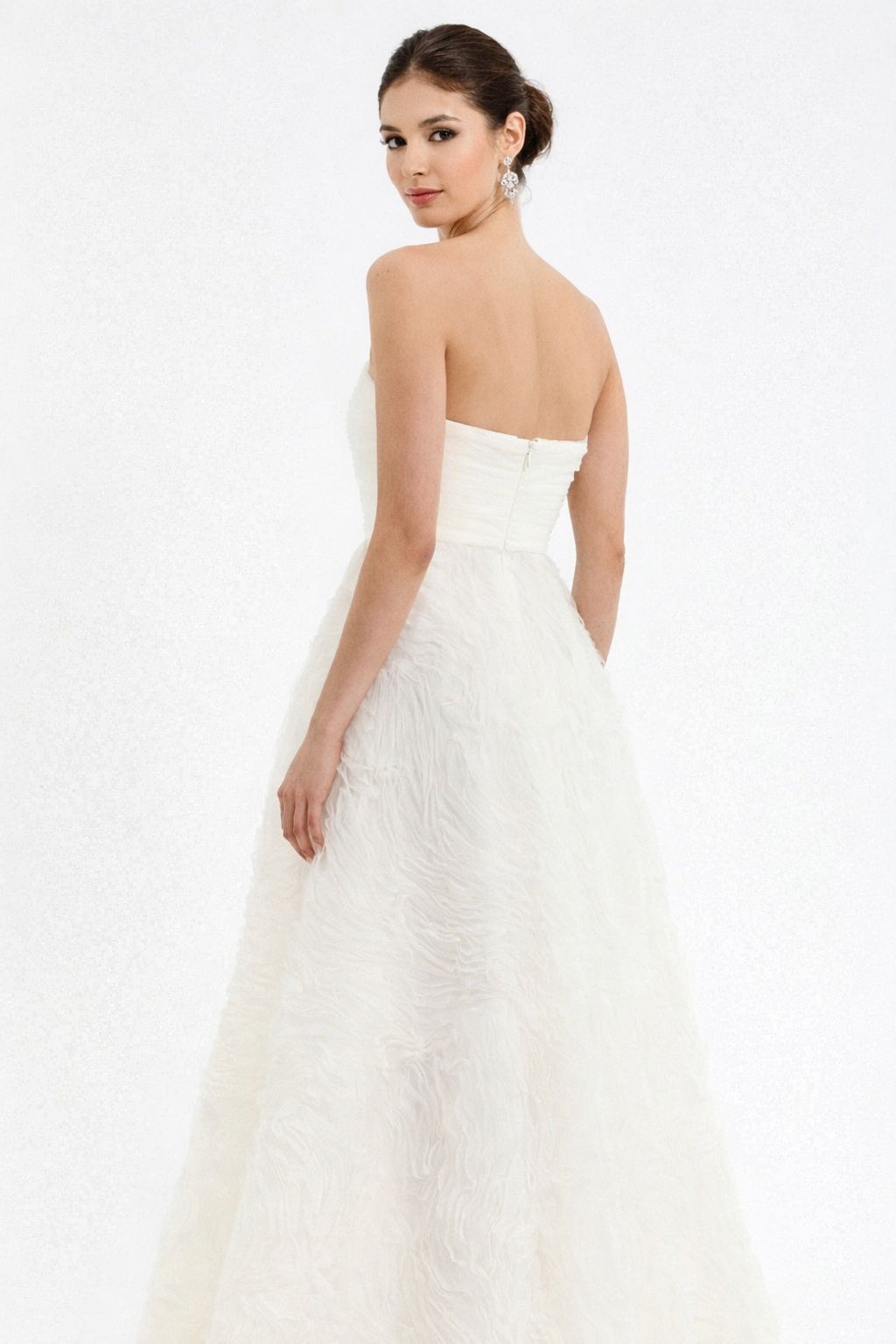 VESTIDO BLANCO STRAPLESS