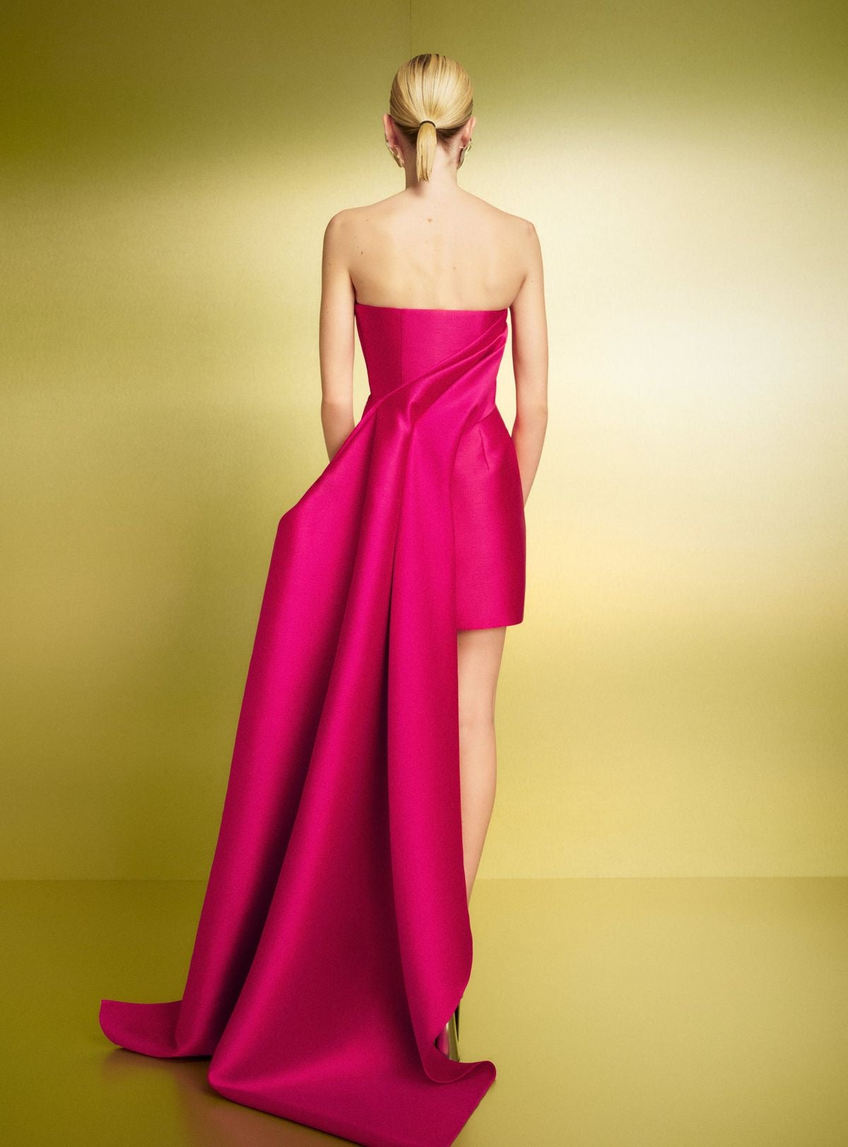 VESTIDO CORTO ROSA