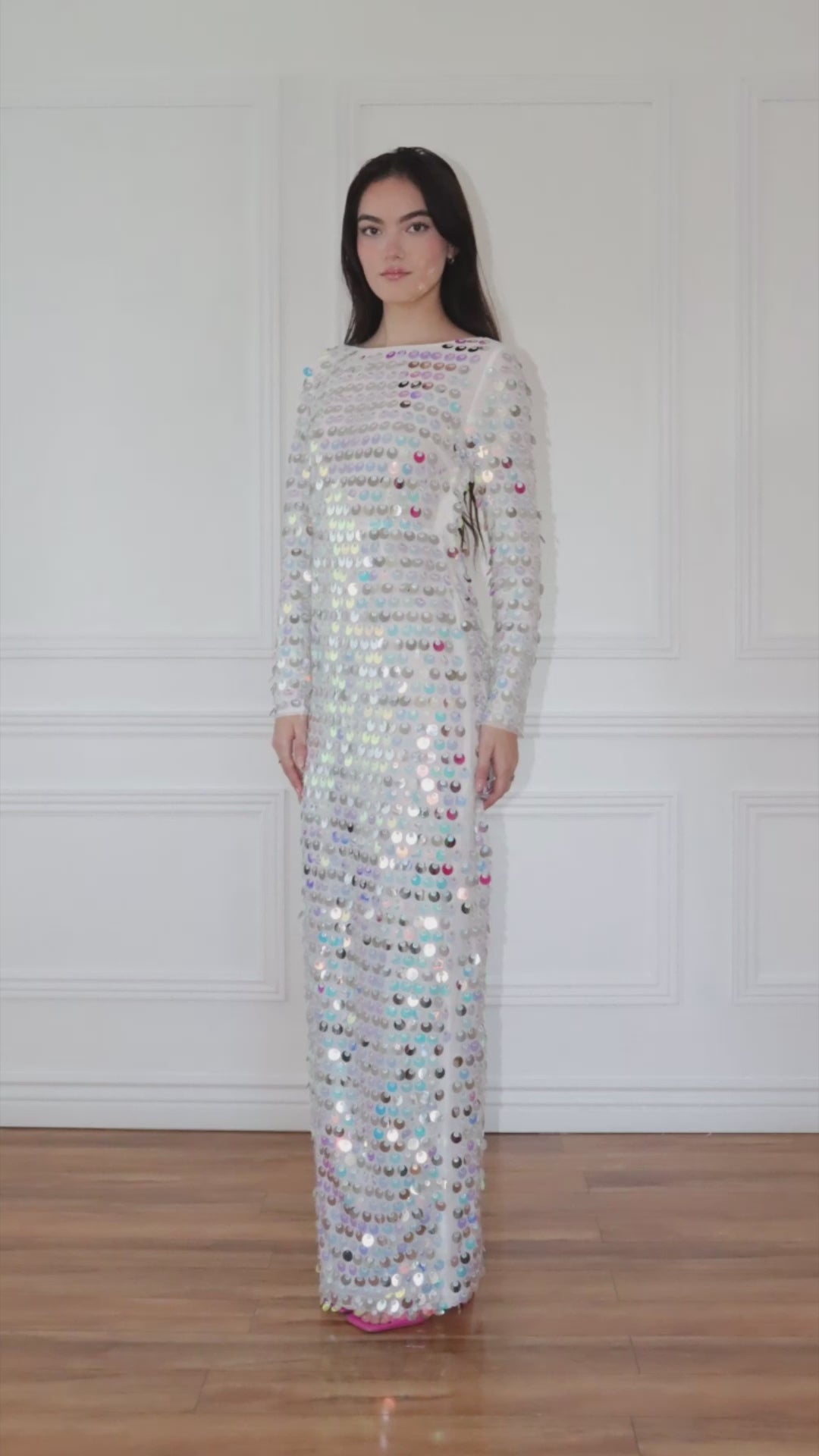 VESTIDO BLANCO SIN ESPALDA